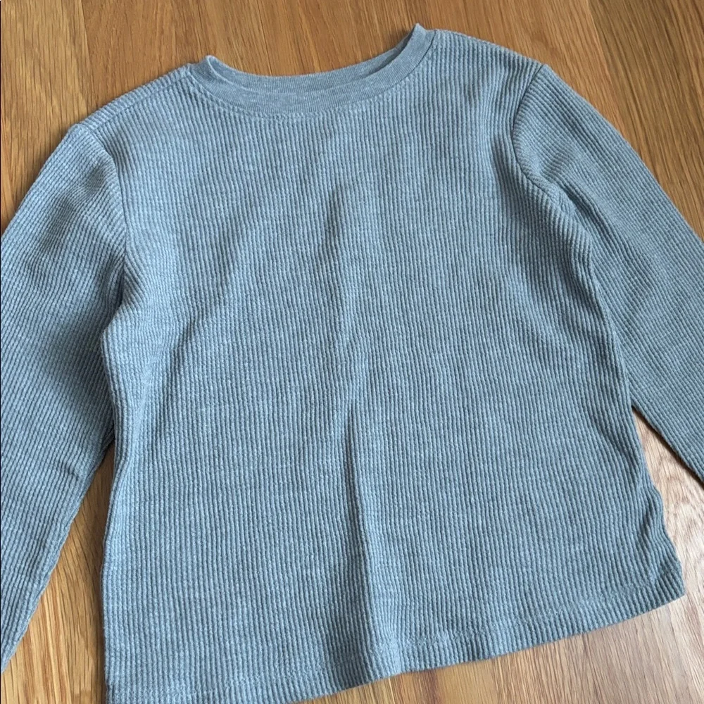 4T Old Navy Waffle Knit Excavator Long Sleeve Bundle